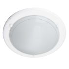 Glazen plafondlamp wit, Angely