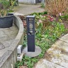 Industriële buitenlamp Ramla, Metaal