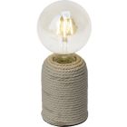 Design tafellamp Adelynn, Bruin