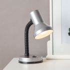 Kunststof bureaulamp grijs, Loet, met schakelaar