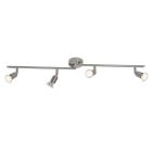 Metalen plafondspot chroom, Hayo, 50W, 3000K LED