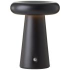 Moderne oplaadbare buiten tafellamp zwart, Stig, 3W, 3000K LED, IP44, 3-staps dimbaar