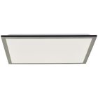Moderne LED paneel plafondlamp zwart, Usman, 24W, 4000K LED