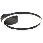 Design plafondlamp zwart, Maladon, 12W, 4000K LED