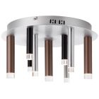 Moderne plafondlamp zilver, Olivia, 4W, 3000K LED