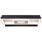 Design plafondlamp zwart, Zakiya, 24W, 3000K LED