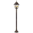 Klassieke buitenlamp roestkleurig, Levinus, IP44