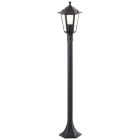 Klassieke buitenlamp zwart, Radha, IP44