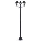 Klassieke buitenlamp zwart, Kalle, IP44