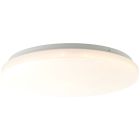 Witte plafonniere Julie, metaal, 24W warm wit LED