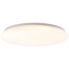 Witte plafonniere Julie, metaal, 36W warm wit LED