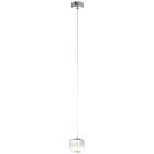 Design hanglamp Emmely, Metaal, 7w warm wit LED