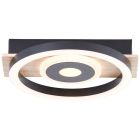 Design plafonnière bruin, Konrad, 9W, 3000K LED