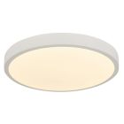 Moderne plafonniere Asude, metaal, 60w LED met instelbare lichtkleur en afstandsbediening