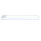 Witte oplaadbare kastlamp kunststof, Saima, 2,4W, 2700K LED