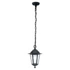 Zwarte klassieke buitenlamp aluminium, Alieke, IP44
