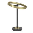 Messing design tafellamp metaal, Buket, 10,5W, 3000K LED, met touchdimmer