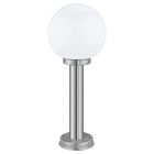 Zilveren buitenlamp rvs, Baukje, IP44