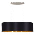 Gouden moderne hanglamp stof, Terme