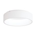 Witte design plafondlamp kunststof, Elsje, 26W, 3000K LED