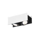 Witte design plafondlamp aluminium, Patrik, 5W, 3000K LED