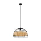 Rotan hanglamp bruin, Guillaume