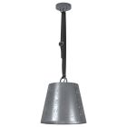 Grijze industriële hanglamp staal, Maichel
