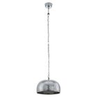 Chromen retro hanglamp metaal, Abdelhak