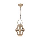 Houten hanglamp bruin, Adriano