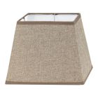 Landelijke lampenkap Noah Textiel Lichtbruin