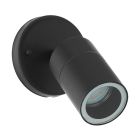 Zwarte buitenlamp Jaydae, staal, IP44