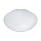 Witte plafondlamp glas, Nieke