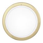 Gouden plafonnière glas, Agena