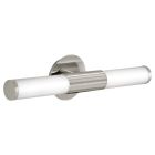 Matte chrome Euska badkamer wandlamp langwerpig