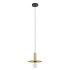 Messing moderne eettafel hanglamp staal, Elana