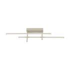 Bruine moderne plafondlamp kunststof, Thera, 20W, 3000K LED
