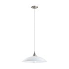 Witte hanglamp glas, Valgano