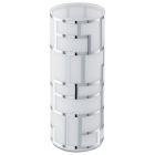 Bjorn I tafellamp gedecoreerd glas