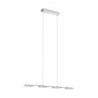 Chromen moderne hanglamp kunststof, Pace, 5W, 3000K LED