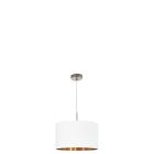 Koperen moderne hanglamp stof, Abano