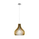 Landelijke hanglamp hout, Betsy
