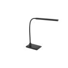 Zwarte moderne bureaulamp kunststof, Brennan, 5W, 4000K LED, met touchdimmer