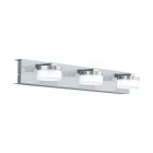Chromen moderne wandlamp kunststof, Busra, 7W, 3000K LED, IP44