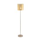 Stalen vloerlamp Megan beige