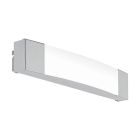 Chromen moderne spiegelverlichting kunststof, Rafi, 8W, 4000K LED, IP44