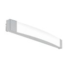 Chromen moderne spiegelverlichting kunststof, Rafi, 16W, 4000K LED, IP44