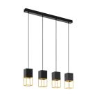Gouden moderne hanglamp staal, Jovanny