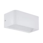 Witte wandlamp Tjalle, aluminium, 10w 3000K (warm wit) LED