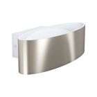 Witte moderne wandlamp, Elmar, aluminium, 10w 3000K (warm wit) LED