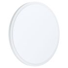 Witte plafonnière staal, Evalien, 11W, 3000K LED